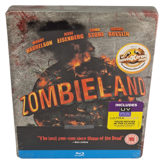 Zombieland : SteelBook Blu-ray Jesse Eisenberg Emma Stone Limitée 2015 Libre