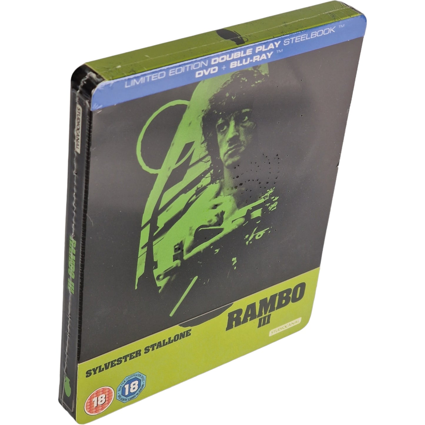 Rambo III SteelBook Blu-ray +DVD Zavvi édition Limitée 2013 Zone Libre[-18]