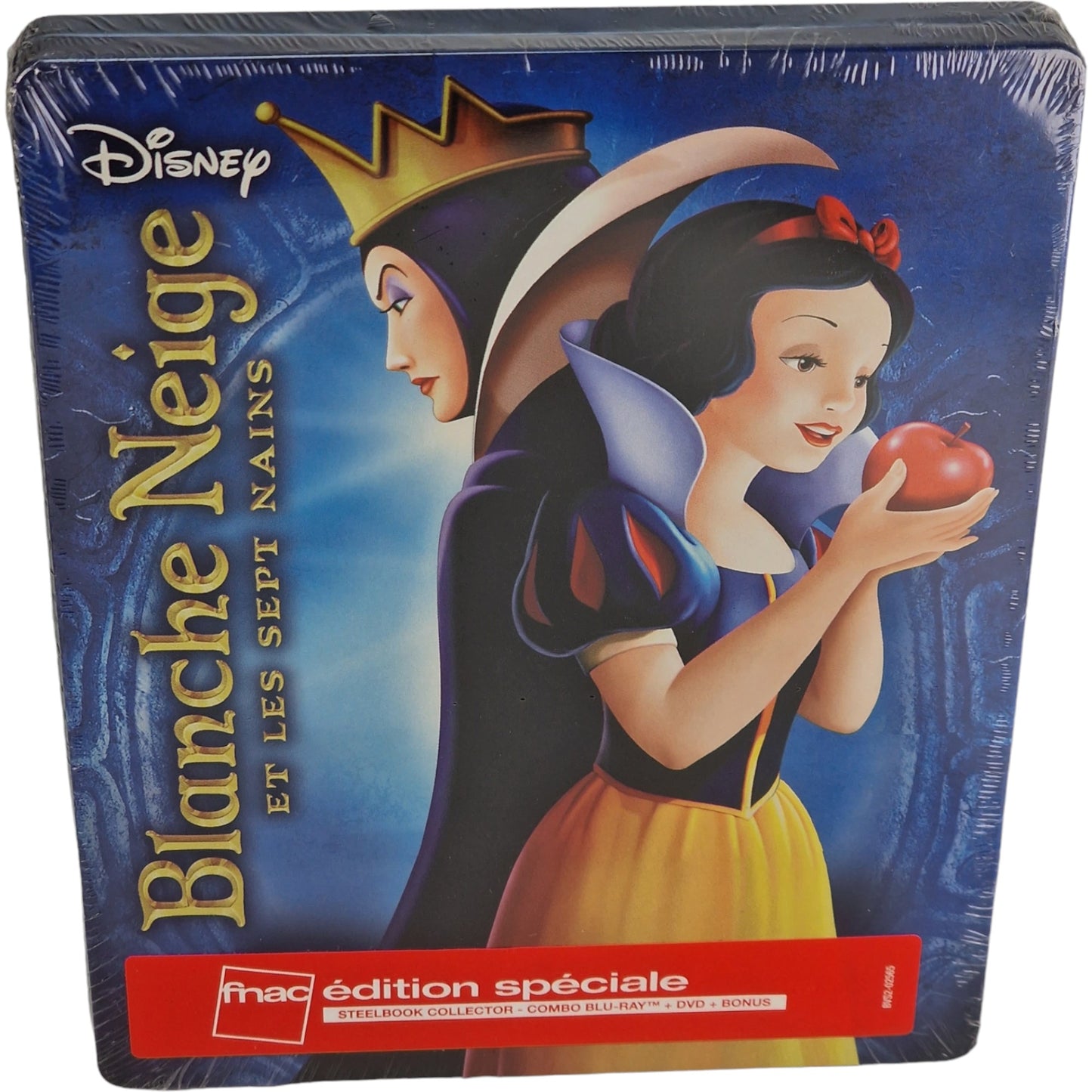 Blanche-Neige et les sept nains Steelbook Blu Ray + DVD Disney  Fnac Libre B