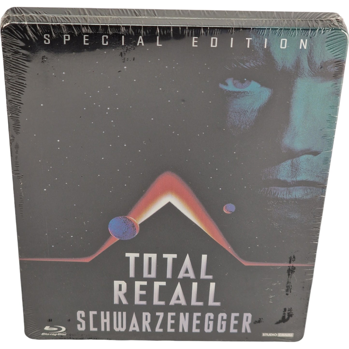 Total Recall Blu-ray Steelbook  Arnold Schwarzenegger Non-coupé 2010 Zone Libre