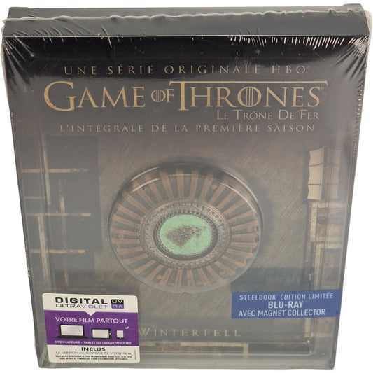 Game of Thrones : Le Trône de Fer - Saison 1 collector Steelbook + Magne Zone B