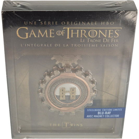 Game of Thrones : Le Trône de Fer - Saison 3 collector Steelbook + Magne Zone B