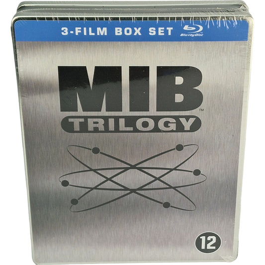 Men in Black-Trilogie 1997-2012 -Coffret Blu-ray SteelBook 3 Films Métalbox B