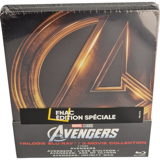 Avengers Avengers Coffret Trilogie 3 Films Blu-ray SteelBook 2014 Fnac Zone B