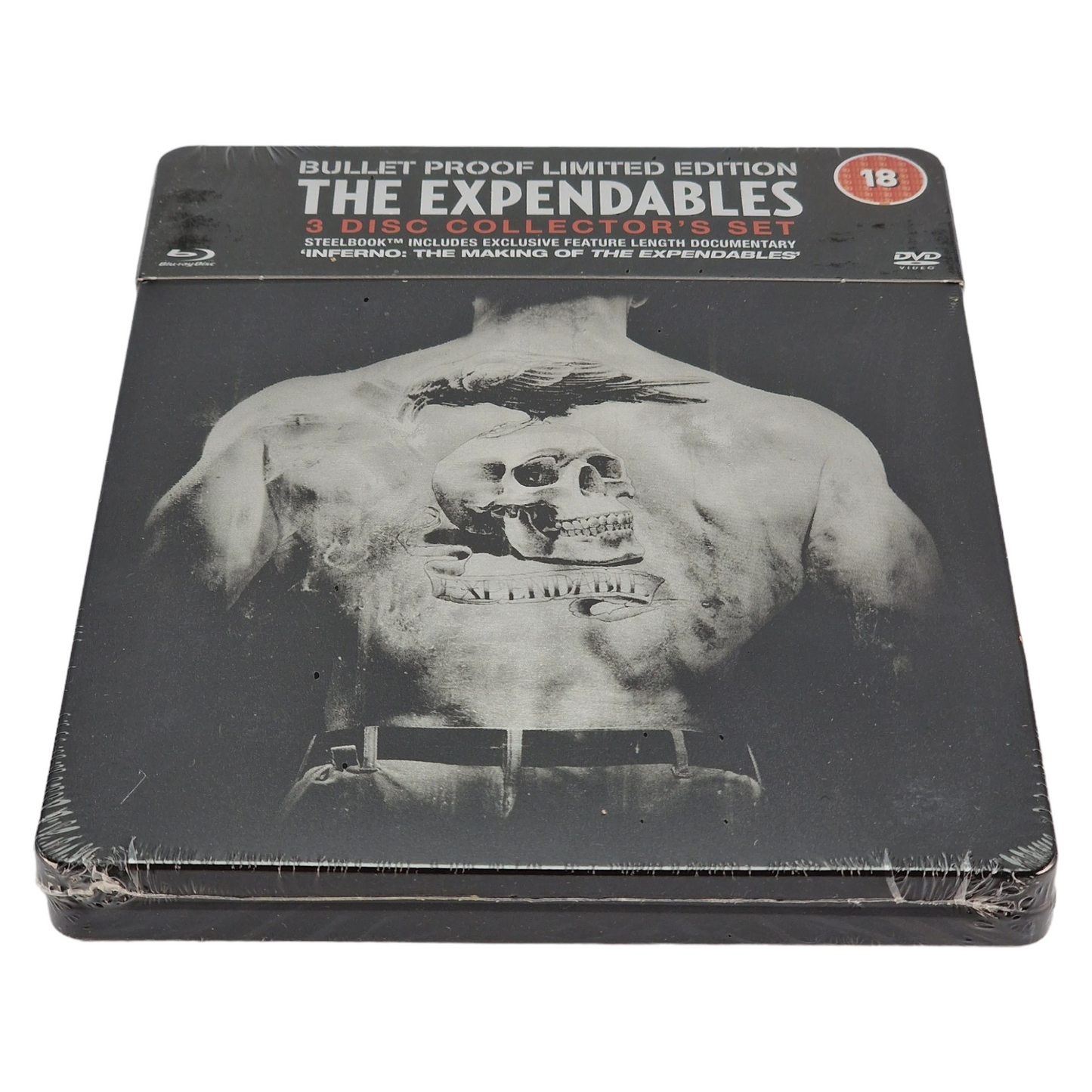 The Expendables Blu-ray + DVD Steelbook Coffret collector 3 Disques Zone B[-18]