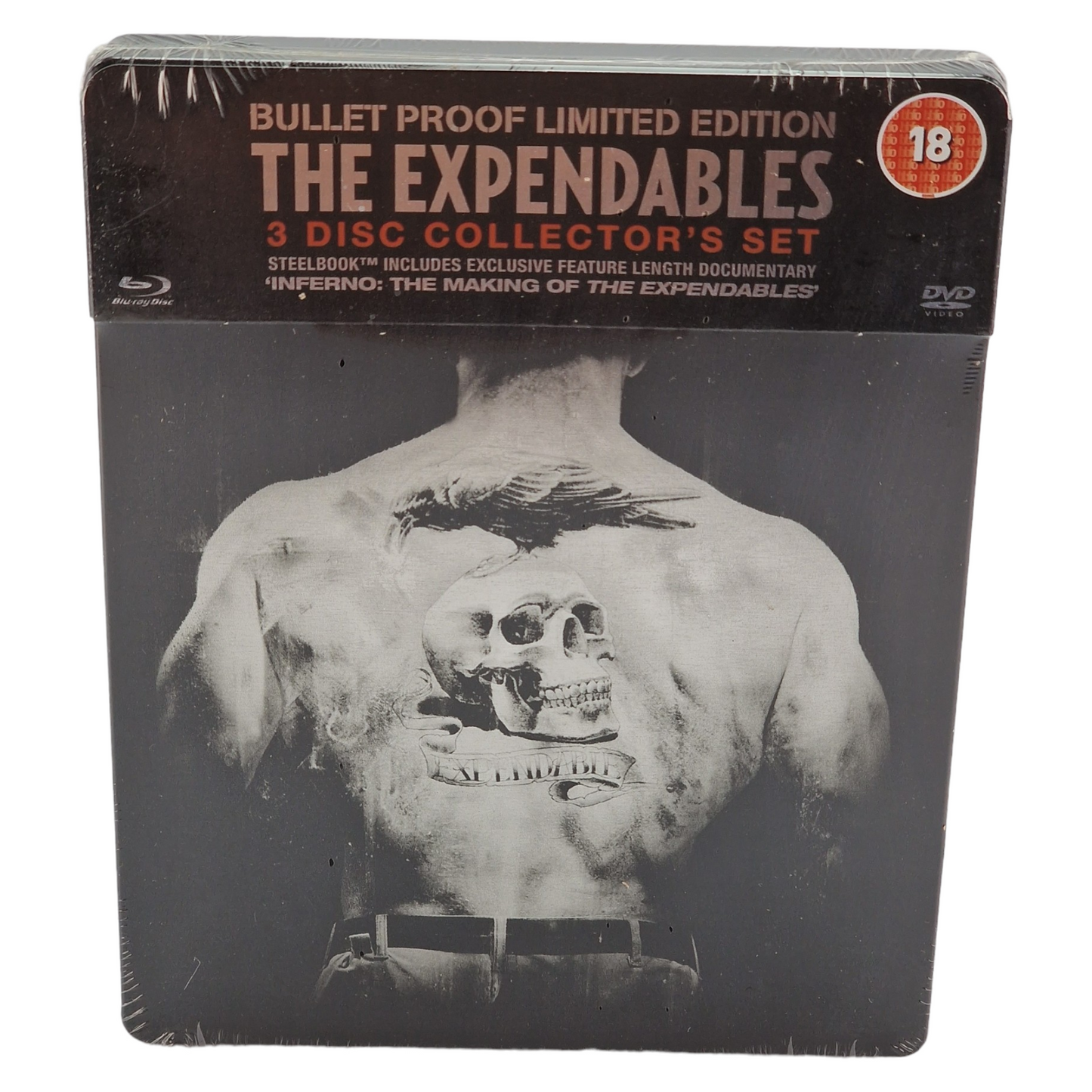 The Expendables Blu-ray + DVD Steelbook Coffret collector 3 Disques Zone B[-18]