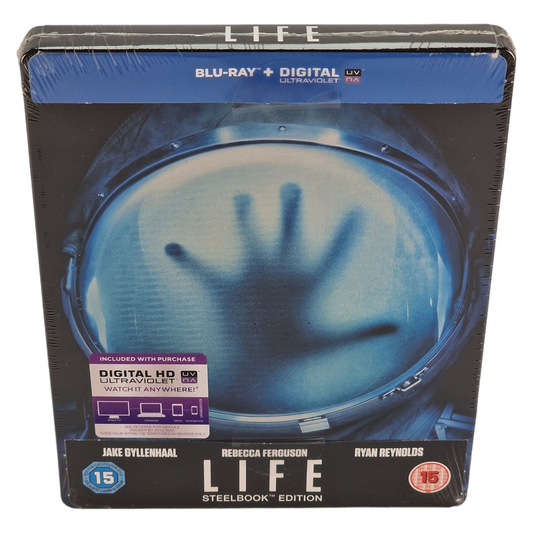 Life Blu-ray Steelbook Blu-Ray  Jake Gyllenhaal , Ryan Reynolds, 2017 Region B