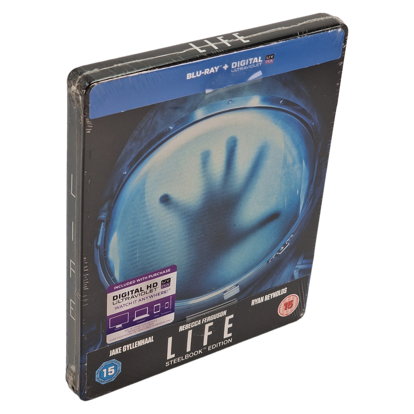 Life Blu-ray Steelbook Blu-Ray  Jake Gyllenhaal , Ryan Reynolds, 2017 Region B