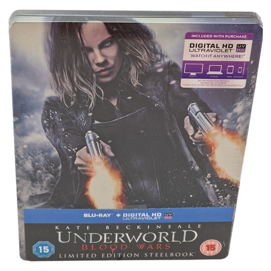 Underworld - Blood Wars  Blu-Ray Steelbook   Kate Beckinsale  2016 Region B