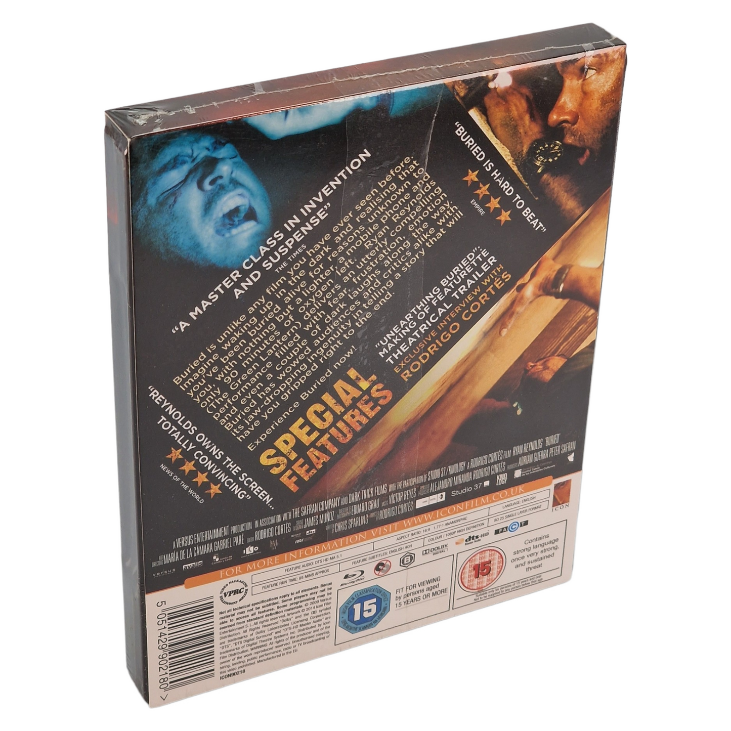 Buried  Blu-Ray Steelbook  Ryan Reynolds édition Limitée 2000 ex  2014 Zone B