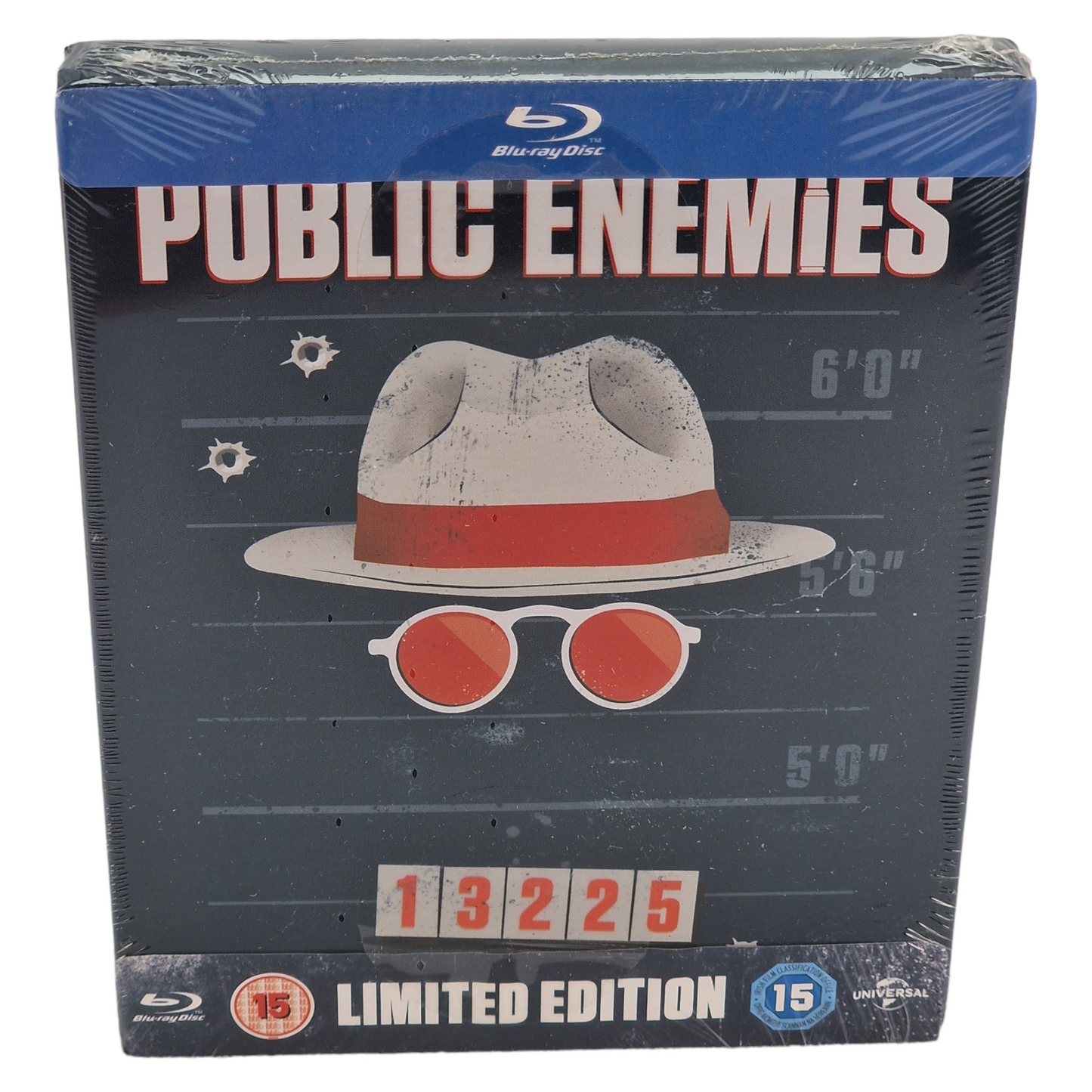 Public Enemies  Blu-Ray b Steelbook HMV Futurepak  Johnny Depp  2014 Zone Libre