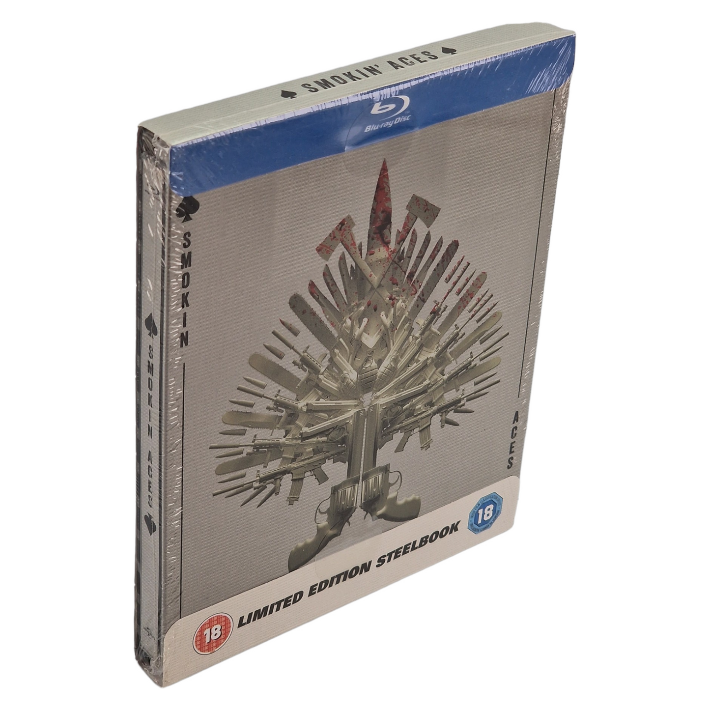 Smokin' Aces Blu-ray SteelBook Zavvi  Édition limitée 2017 Region Libre [-18]