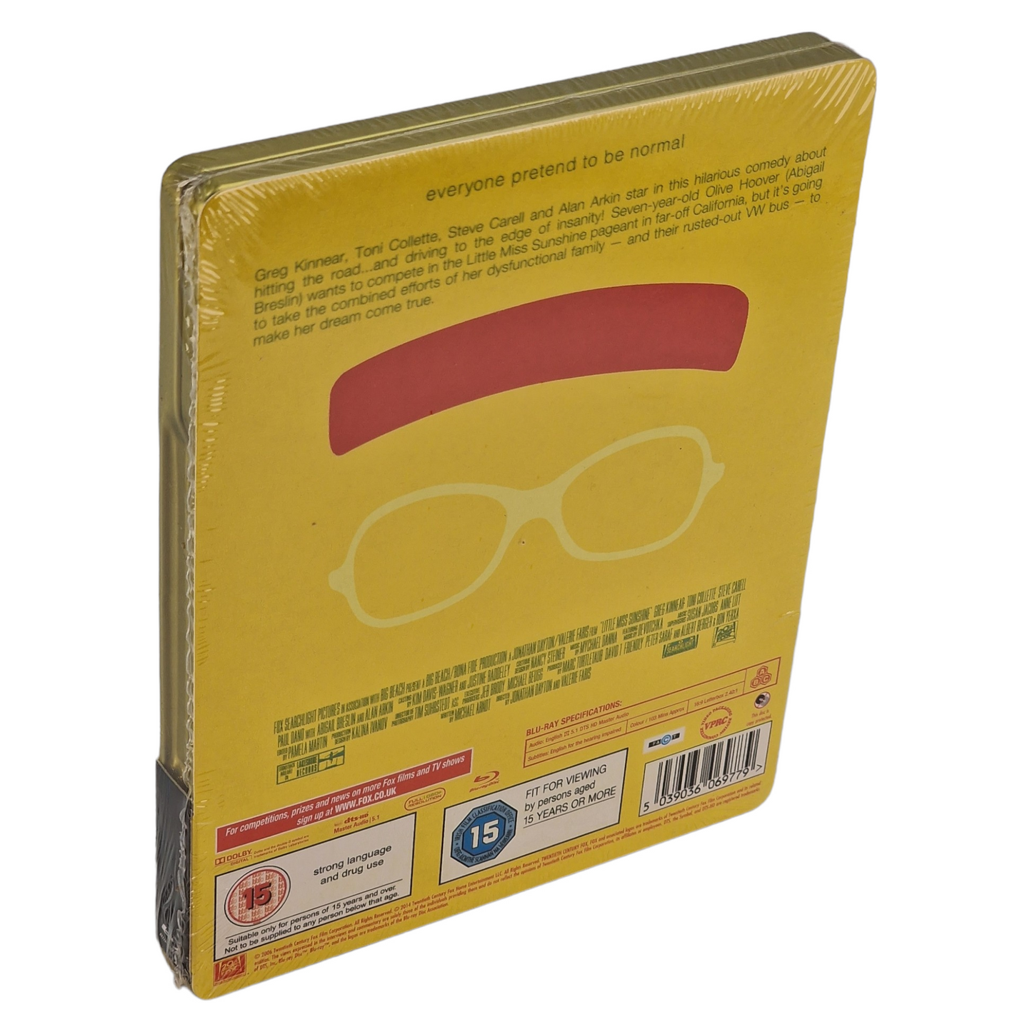 Little Miss Sunshine Steelbook Blu-Ray MetalPak Édition limitée 2014 Zone Libre