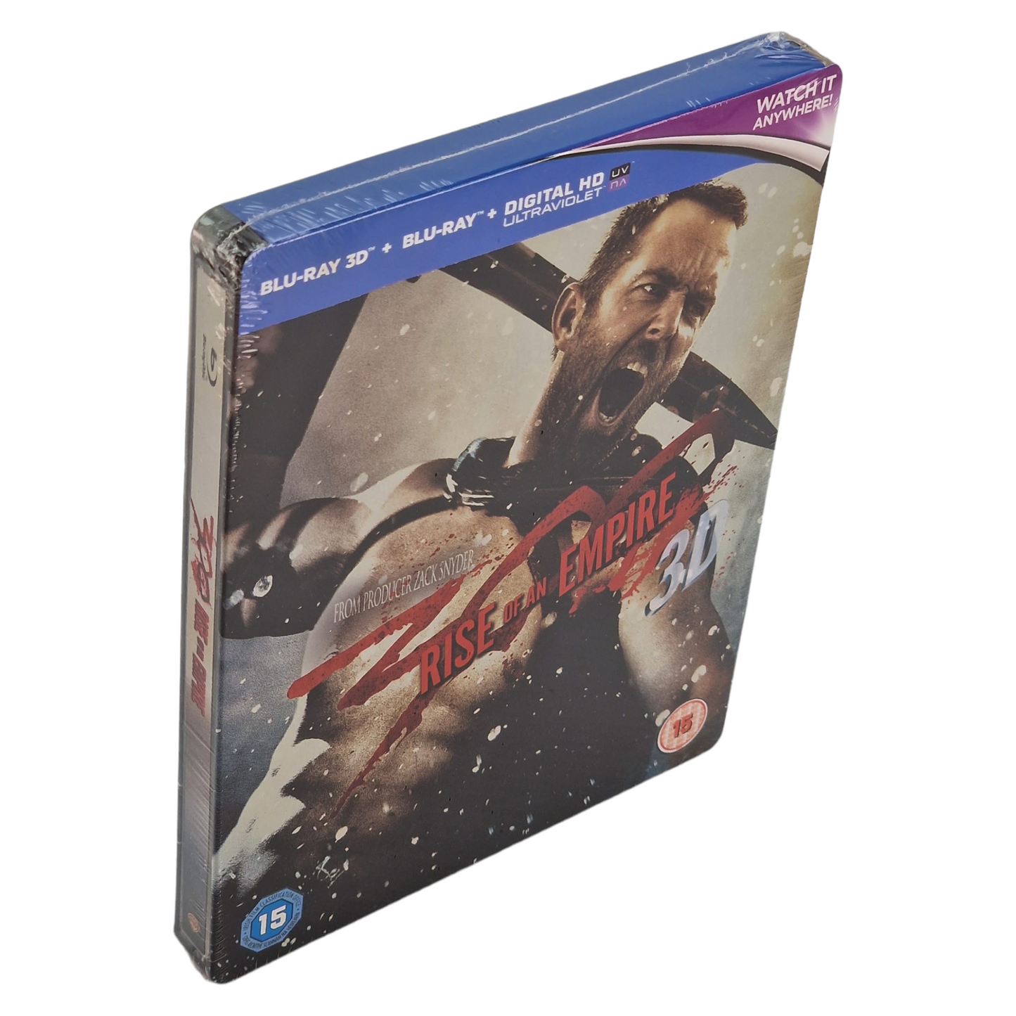 300 : Rise of an Empire Blu-ray 3D + Blu-ray Blu-Ray Steelbook  2014 Region B