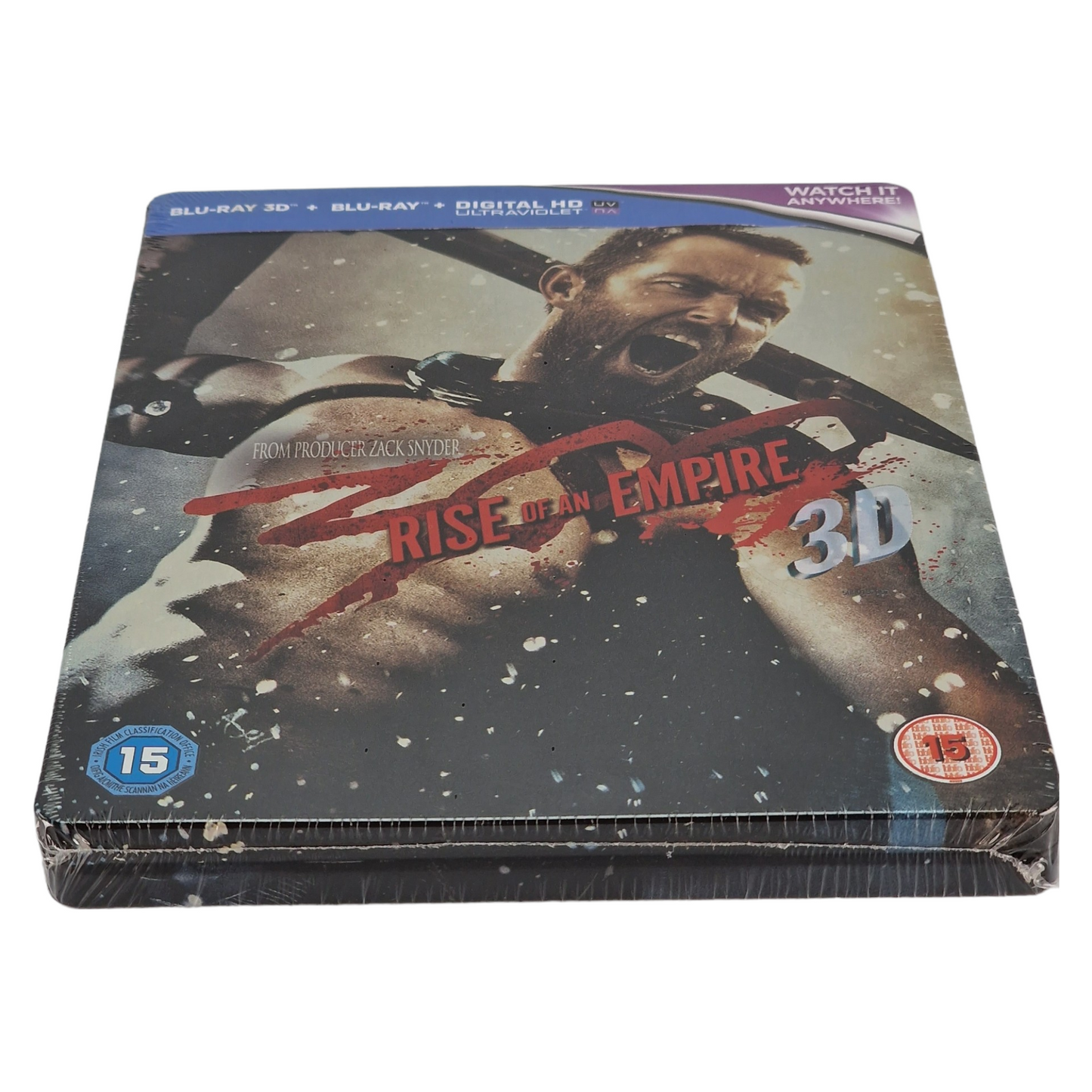 300 : Rise of an Empire Blu-ray 3D + Blu-ray Blu-Ray Steelbook  2014 Region B