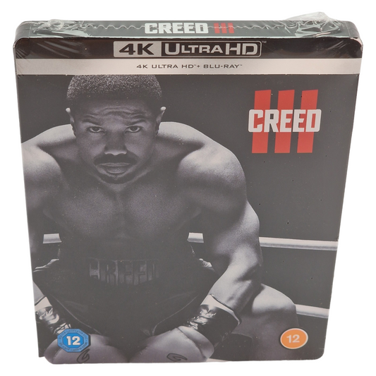 Creed III 4K Ultra HD + Blu-ray  Steelbook Édit Limitée Michael B. Jordan 2023 B