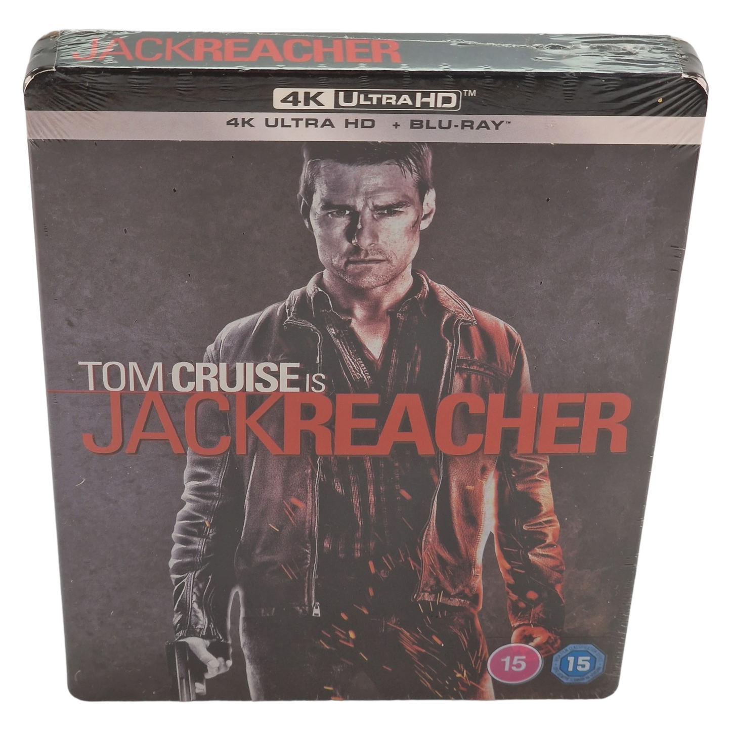 Jack Reacher 2012  4K Ultra HD + Blu-Ray Steelbook Tom Cruise 2022 Region B