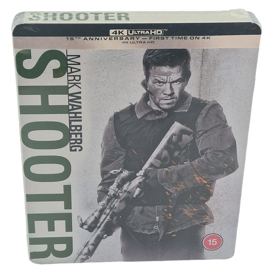 Shooter 2007 Mark Wahlberg  4K Ultra HD Steelbook  Antoine Fuqua 2022 Zone Libre