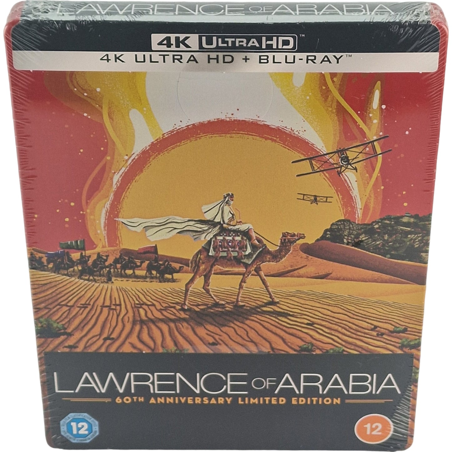 Lawrence d'Arabie 4K Ultra HD +Blu-ray Zavvi Limitée Peter O'Toole Region Libre