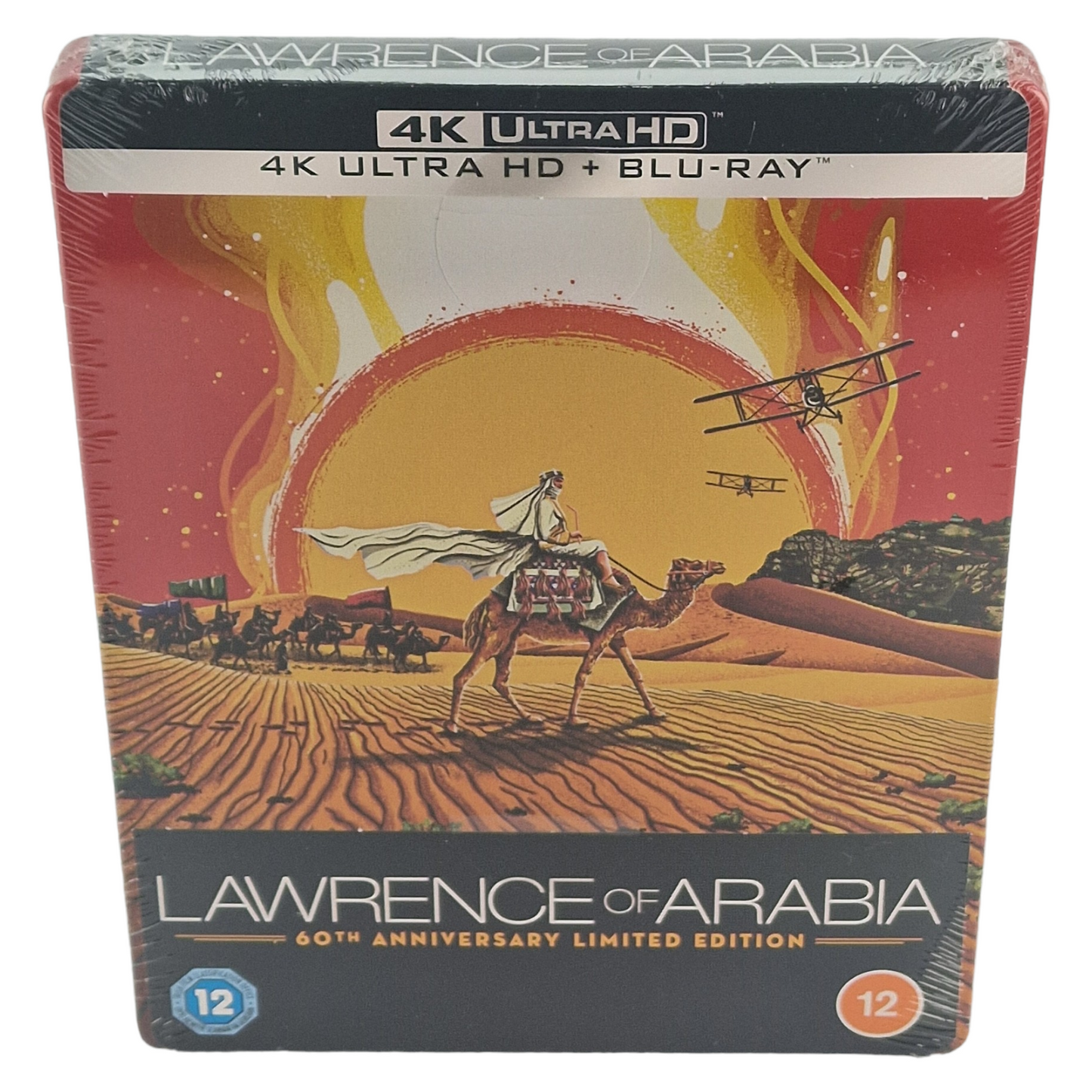 Lawrence d'Arabie 4K Ultra HD +Blu-ray Zavvi Limitée Peter O'Toole Region Libre