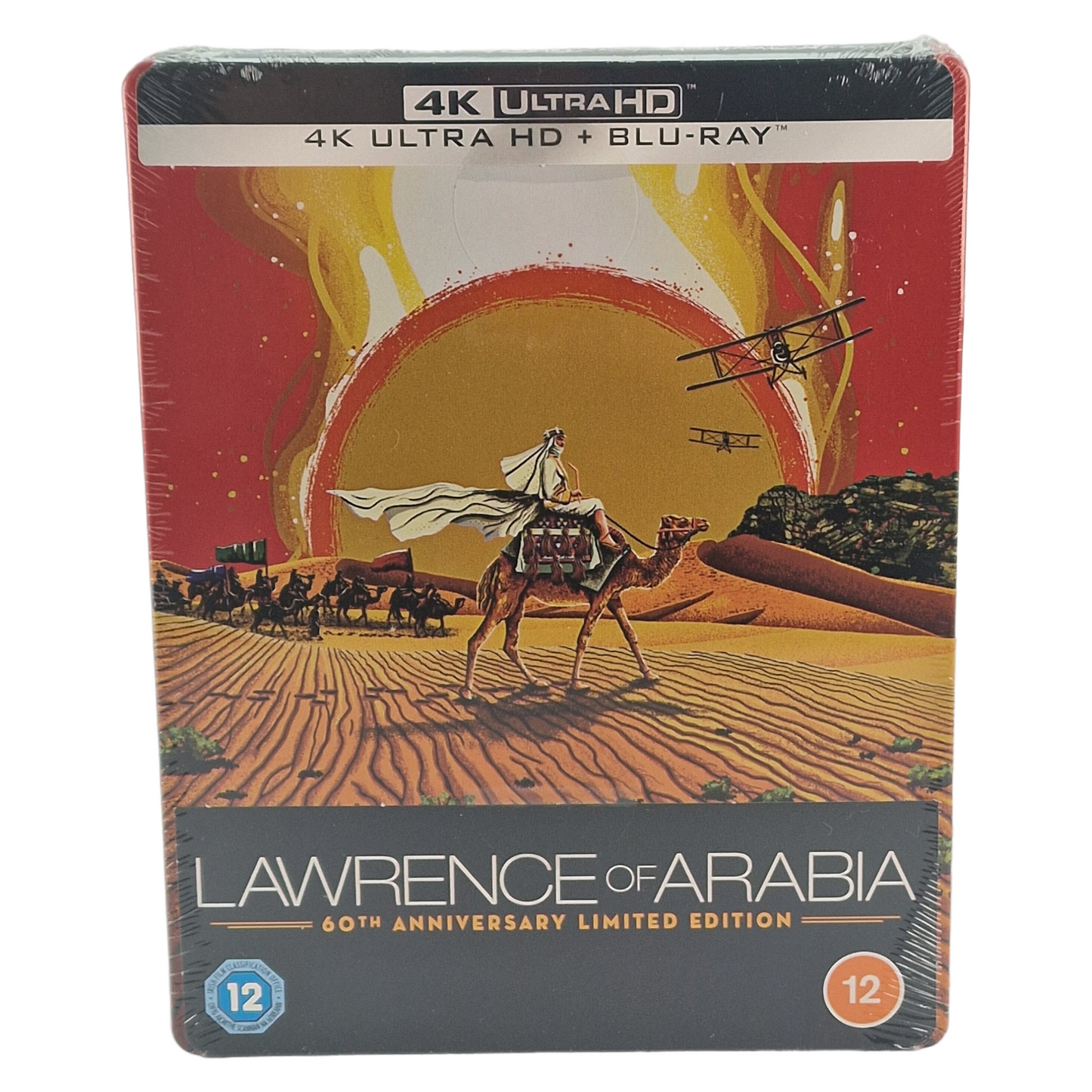 Lawrence d'Arabie 4K Ultra HD +Blu-ray Zavvi Limitée Peter O'Toole Region Libre