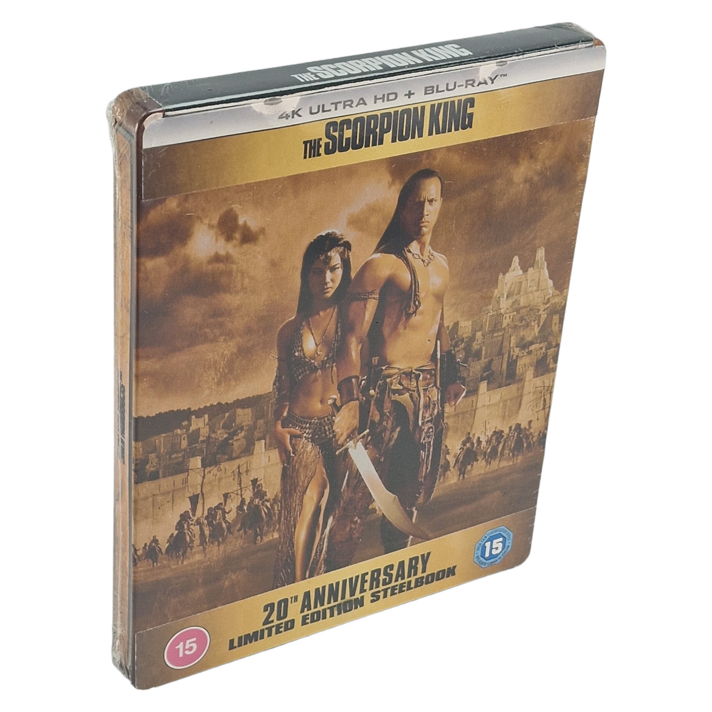 The Scorpion King  4K Ultra HD + Blu-ray Zavvi  Dwayne Johnson 2022 Region B