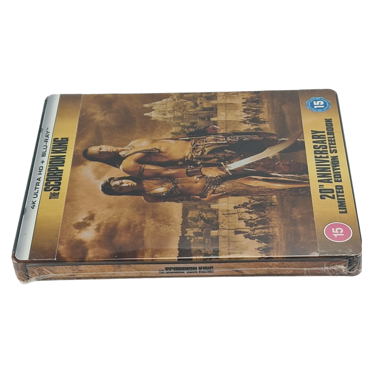 The Scorpion King  4K Ultra HD + Blu-ray Zavvi  Dwayne Johnson 2022 Region B