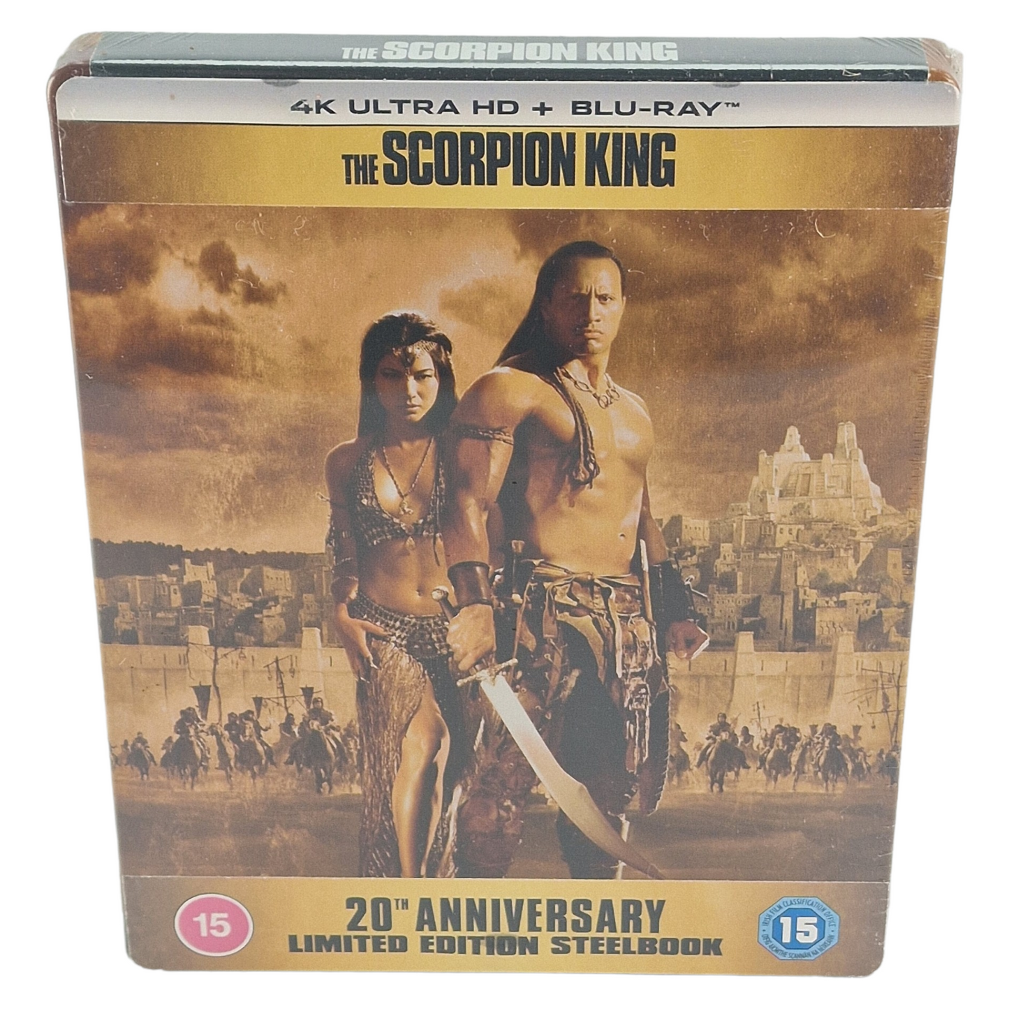 The Scorpion King  4K Ultra HD + Blu-ray Zavvi  Dwayne Johnson 2022 Region B