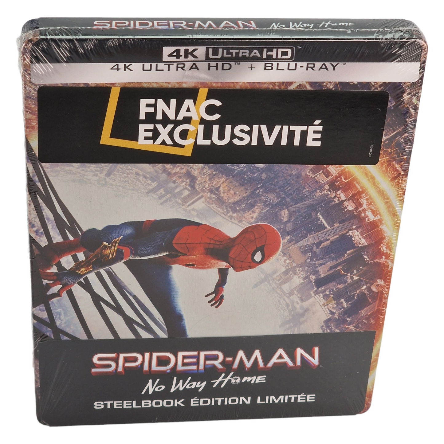 Spider-Man: No Way Home 4K Ultra HD + Blu-ray SteelBook Fnac Exclusive Region B