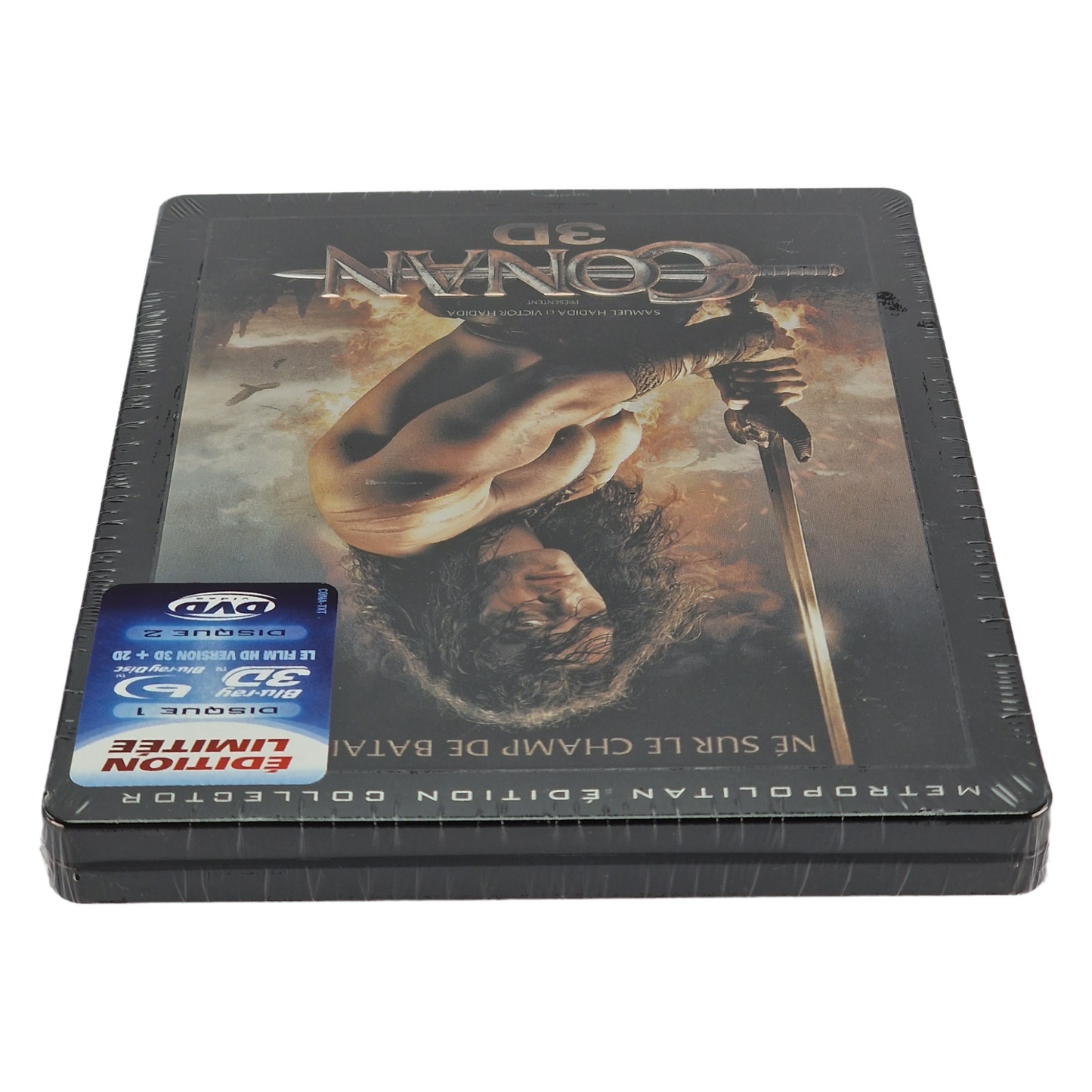 Conan le Barbare [3 Disques Blu-ray 3D + Blu-ray +DVD] SteelBook  2011 Region B