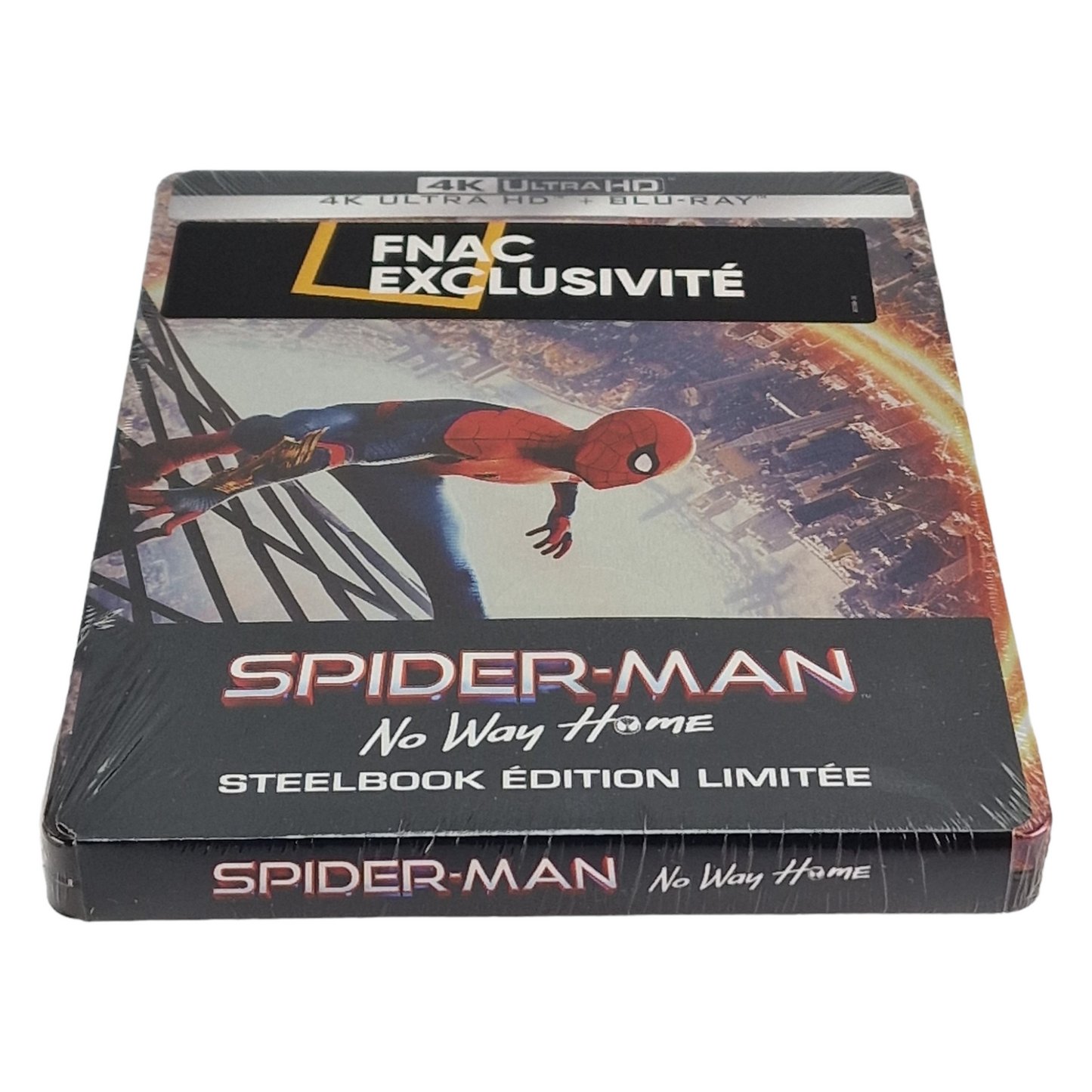 Spider-Man: No Way Home 4K Ultra HD + Blu-ray SteelBook Fnac Exclusive Region B