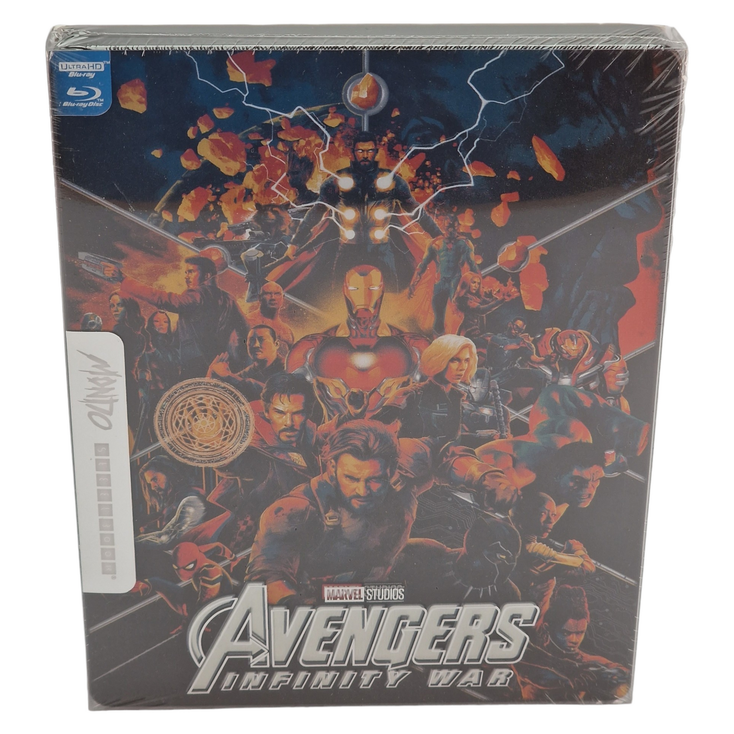 Avengers: Infinity War  4K Ultra HD + Blu-ray SteelBook  Mondo X  2022  Region B