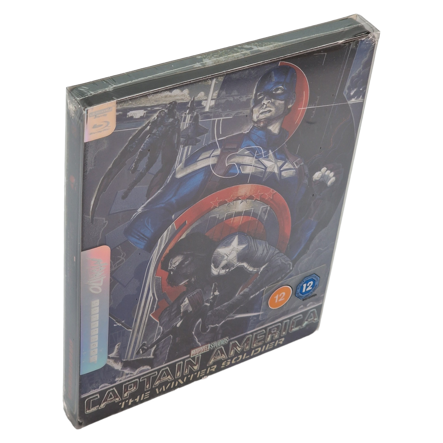 Captain America: The Winter Soldier 4K Ultra HD + Blu-ray SteelBook Mondo X   B