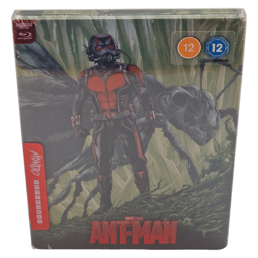 Ant-Man 2015 Paul Rudd 4K Ultra HD + Blu-ray Mondo X SteelBook Zavvi 2022 Zone B