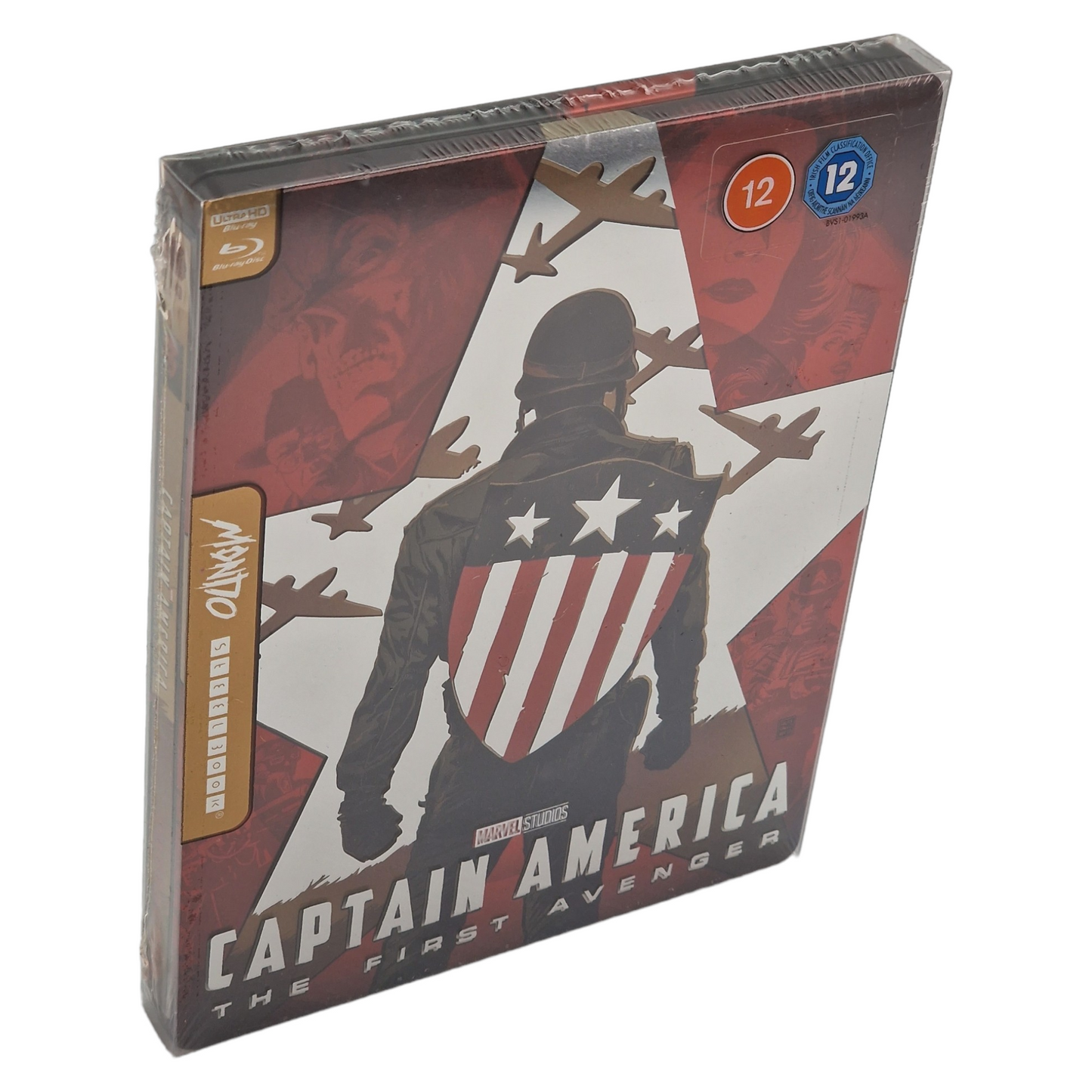 Captain America:The First Avenger 4K Ultra HD + Blu-ray Mondo X SteelBook Libre