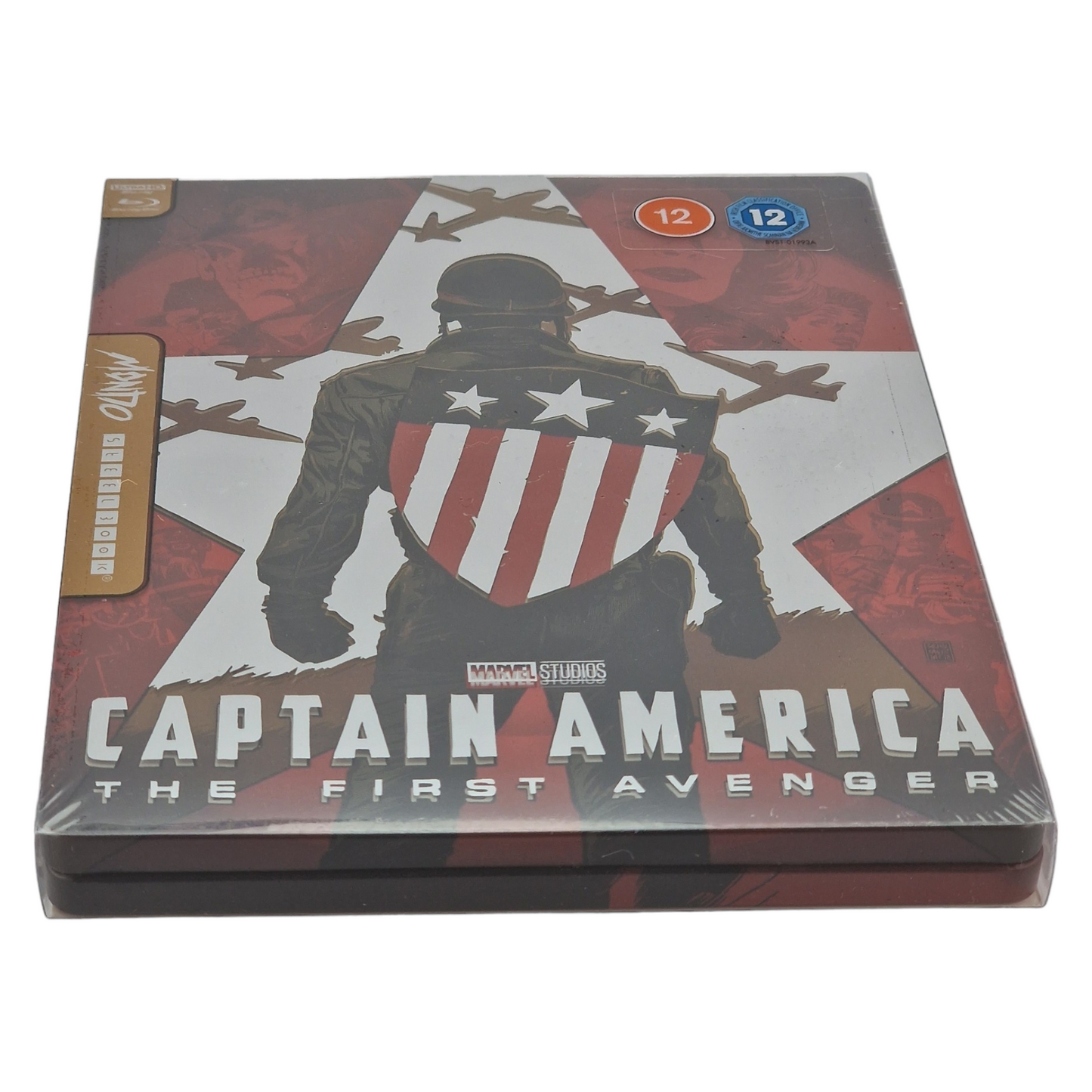 Captain America:The First Avenger 4K Ultra HD + Blu-ray Mondo X SteelBook Libre