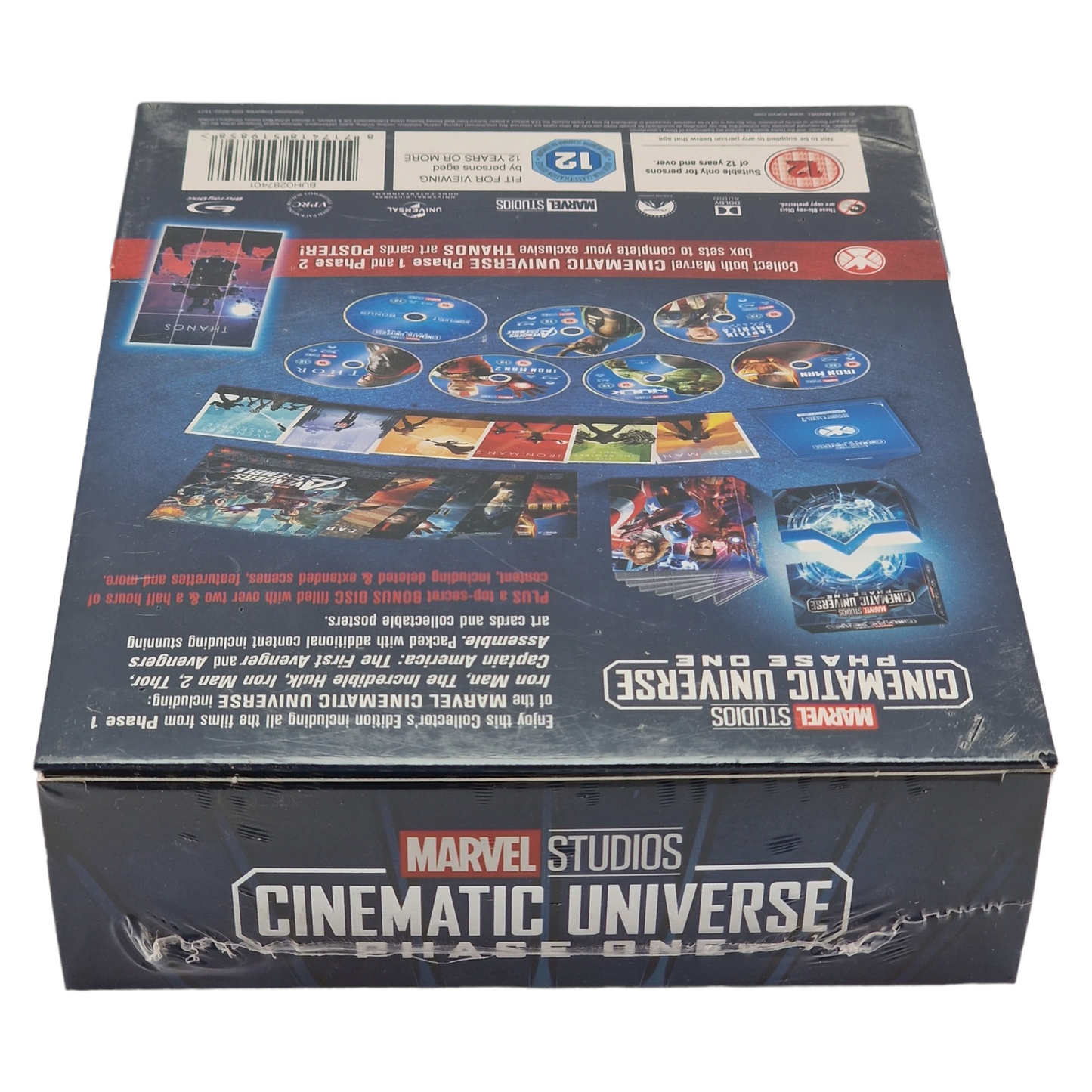 Marvel Studios Cinematic Universe Blu-Ray Phase  1 Region B