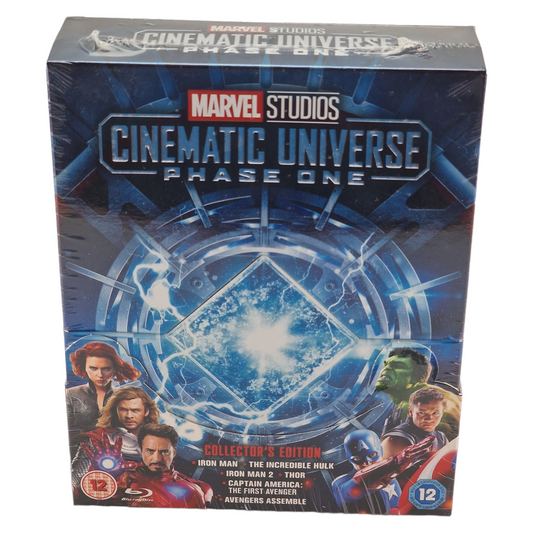 Marvel Studios Cinematic Universe Blu-Ray Phase  1 Region B