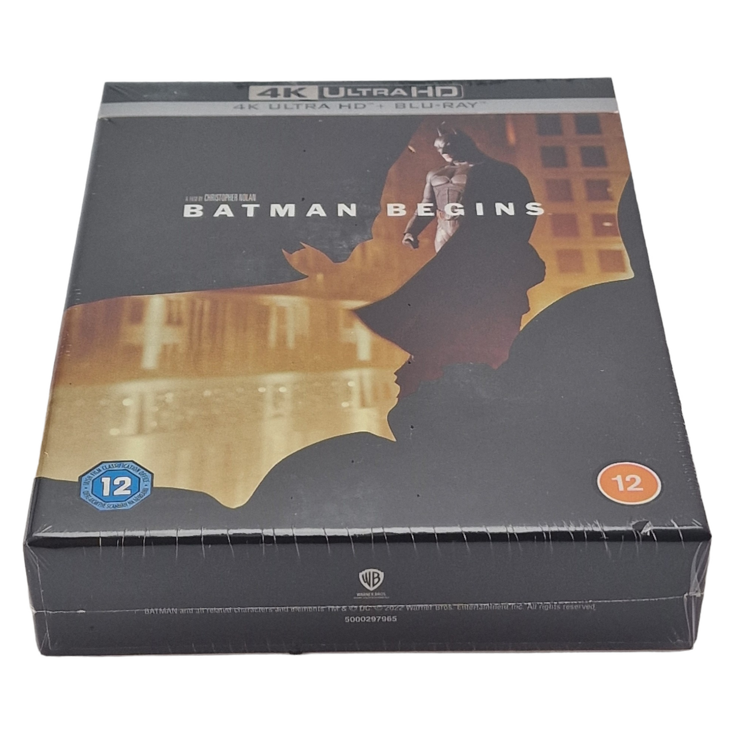 Batman Begins 4K Blu-ray Steelbook édition Collector UK Zone Free