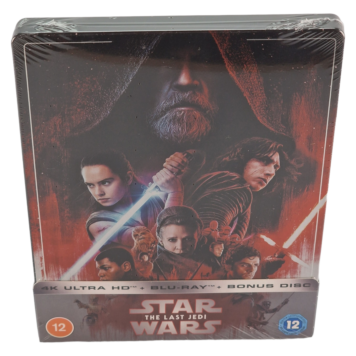 Star Wars: Episode VIII: The Last Jedi 4K HD +Blu-ray SteelBook Zavvi Zone Libre