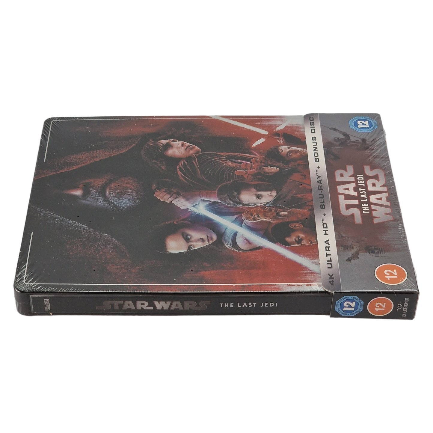 Star Wars: Episode VIII: The Last Jedi 4K HD +Blu-ray SteelBook Zavvi Zone Libre