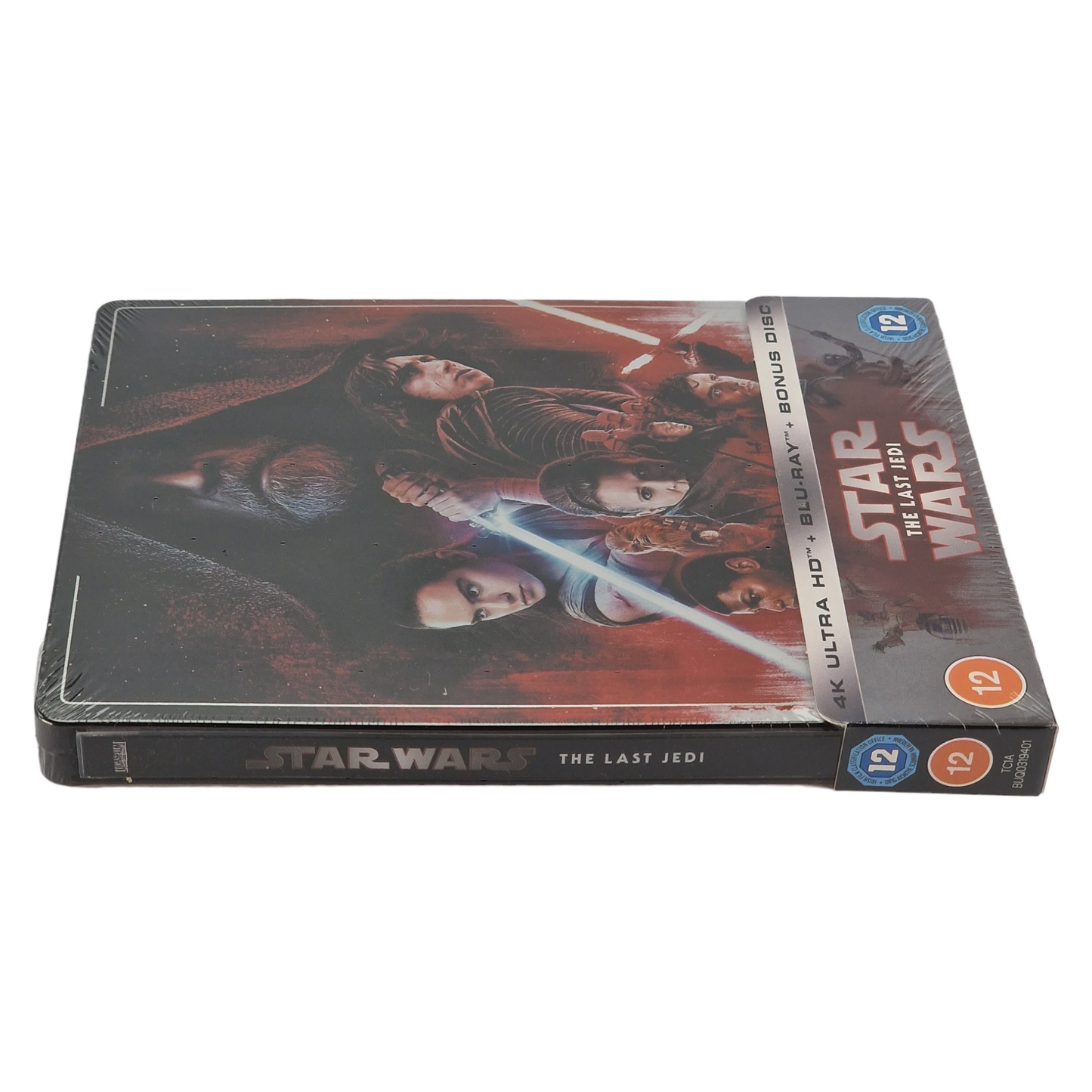 Star Wars: Episode VIII: The Last Jedi 4K HD +Blu-ray SteelBook Zavvi Zone Libre