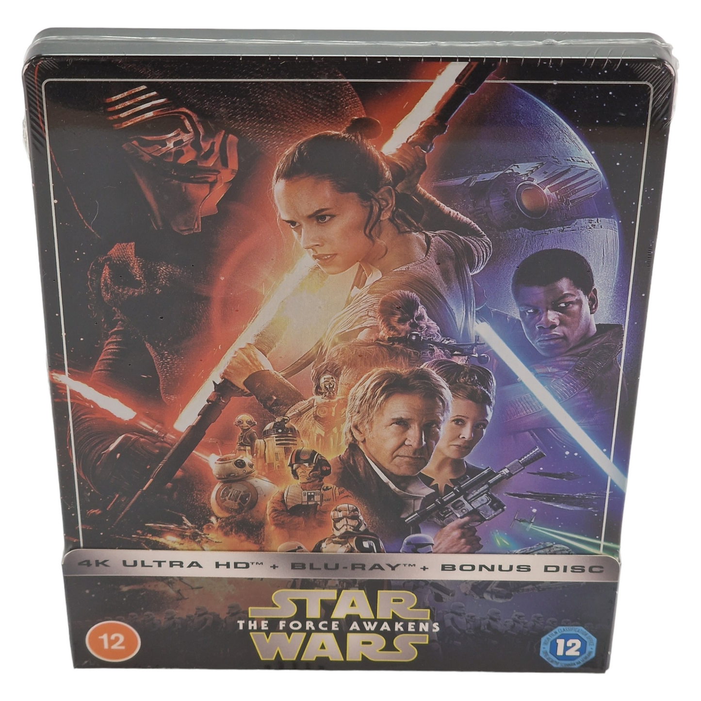 Star Wars: Episode VII - The Force Awakens 4K HD +Blu-ray SteelBook Zavvi  Libre