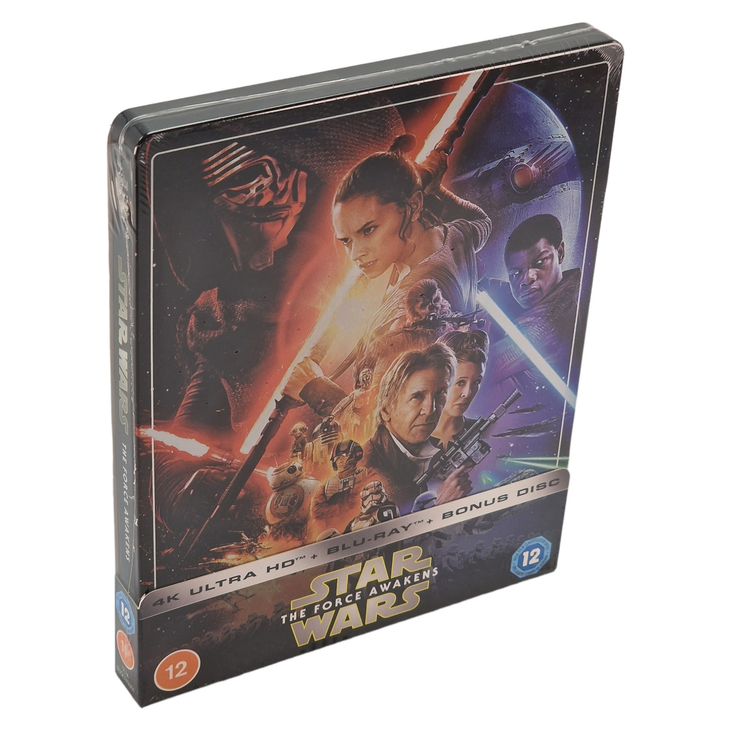 Star Wars: Episode VII - The Force Awakens 4K HD +Blu-ray SteelBook Zavvi  Libre