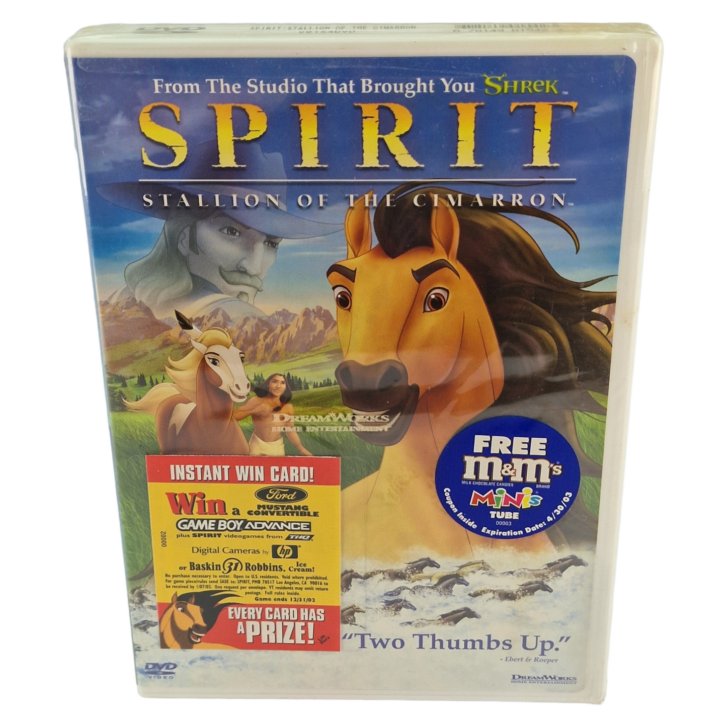 Spirit : Étalon du Cimarron DVD DreamWorks   ___Région 1 VF__ 2002