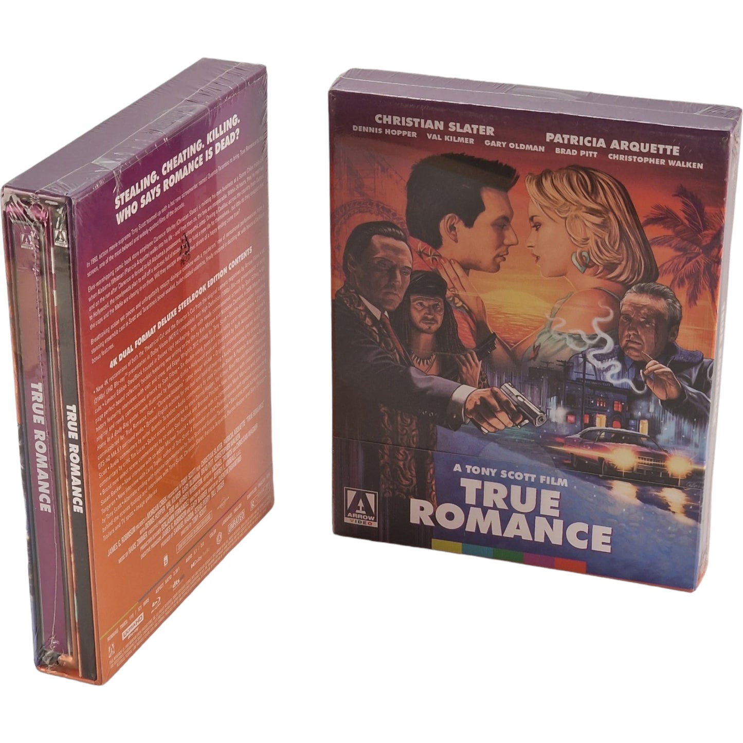 True Romance 4K Blu-ray Steelbook édition limitée de luxe Zavvi  Zone Libre