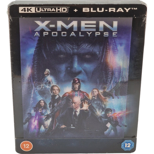 X-Men: Apocalypse 4K Ultra HD + Blu-ray SteelBook  Lenticulaire Zavvi Zone Libre