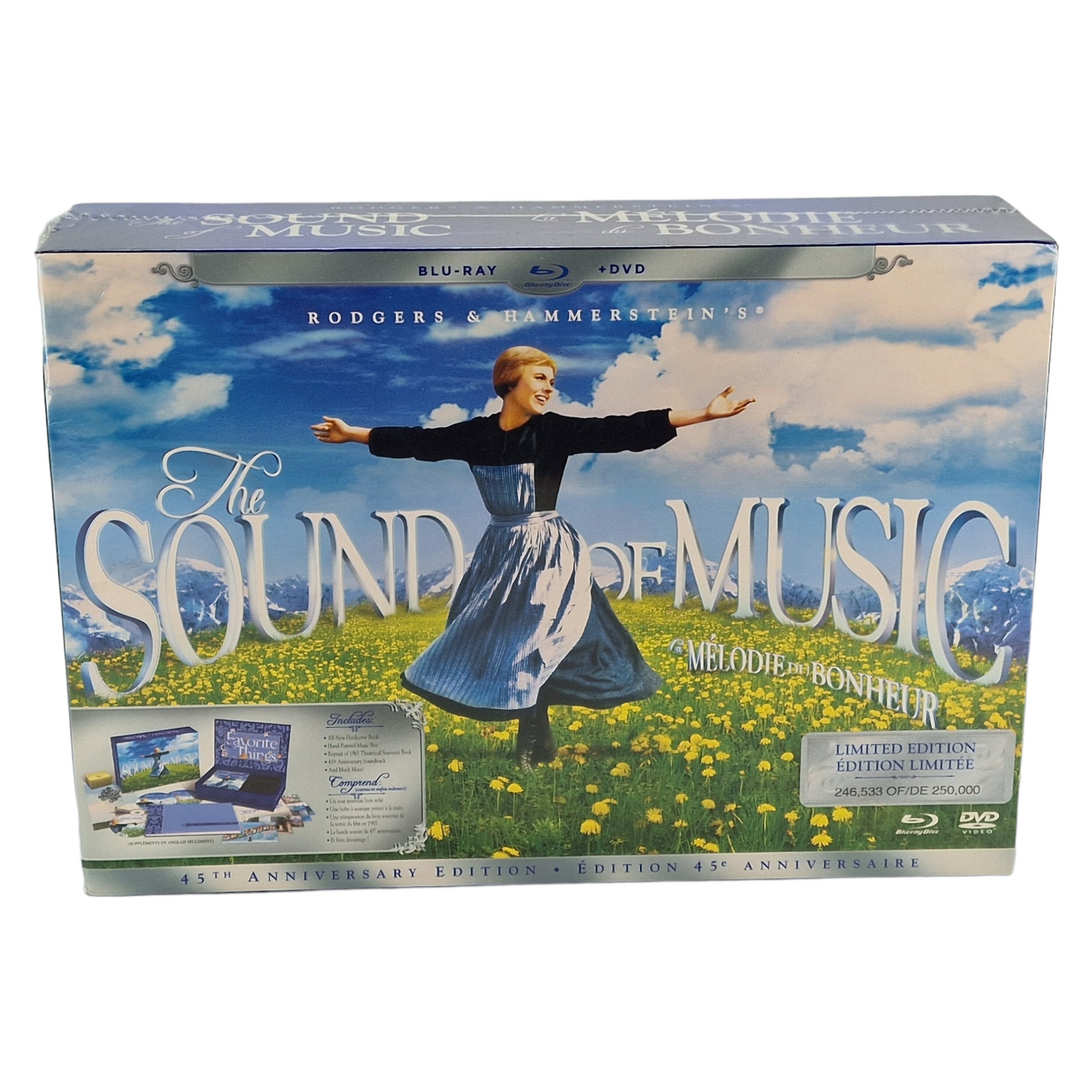 The Sound of Music __La Mélodie du bonheur édition limitée / Blu-ray + CD  Blu-ray Zone 1