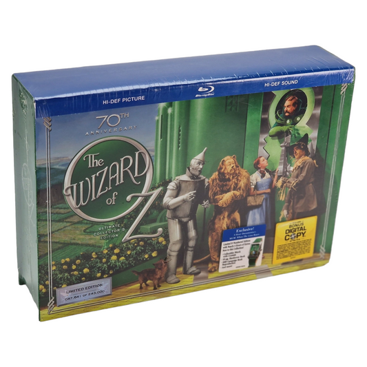 The Wizard of Oz Blu-ray Édition collector ultime du 70e anniversaire US Import Region Free