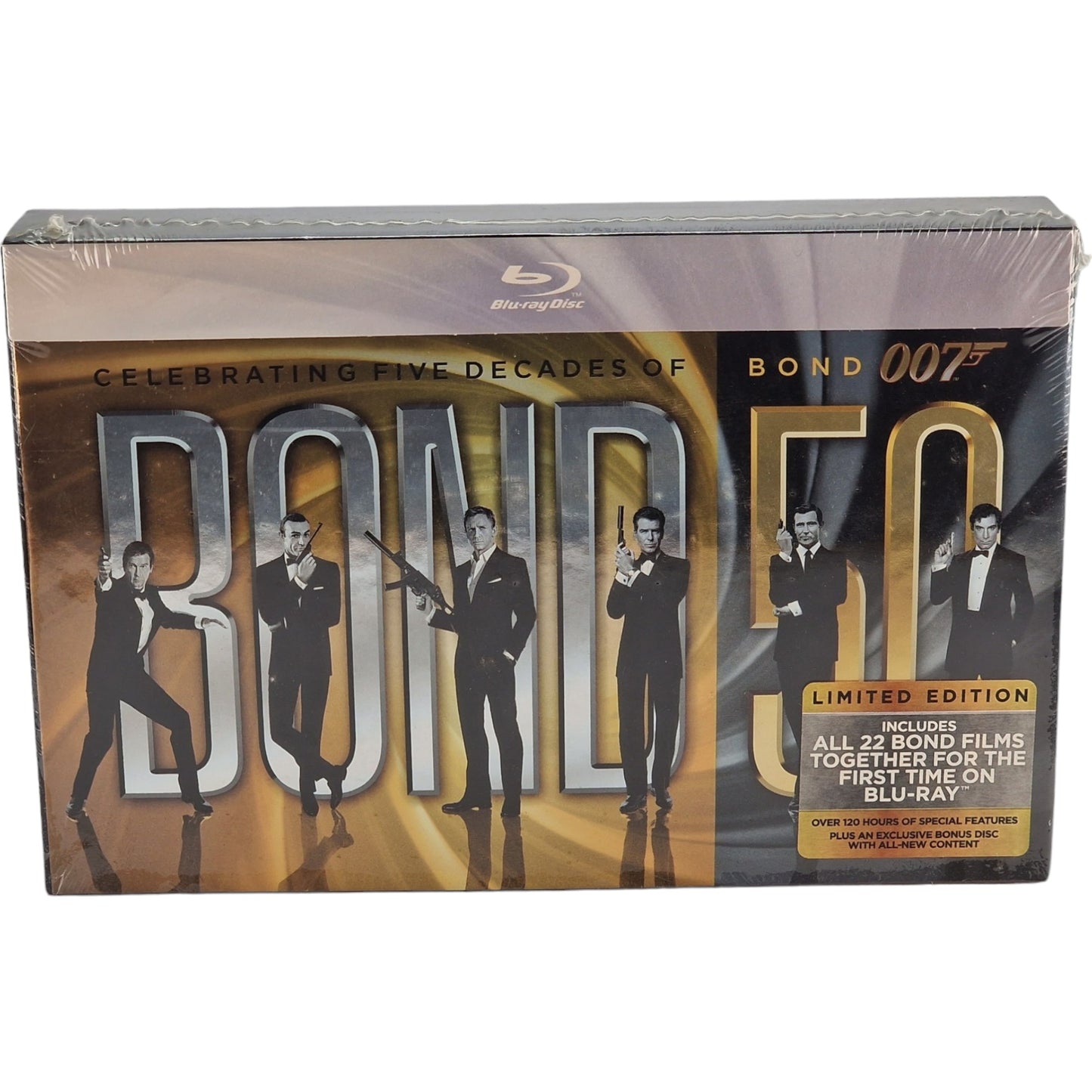 Bond 50: Célébration de cinq décennies James Bond 007 (Blu-ray 23-Disc) Zone A